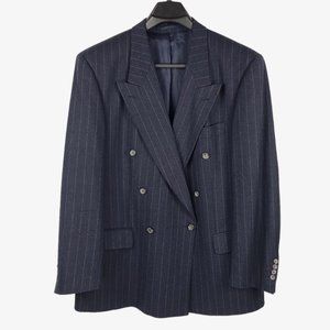 Hugo Boss Navy Pinstripe Blazer